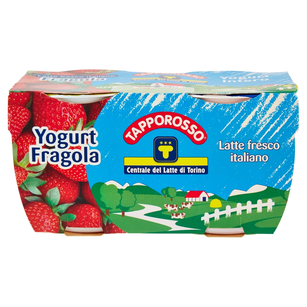 Yogurt alla Fragola, 2x125 g